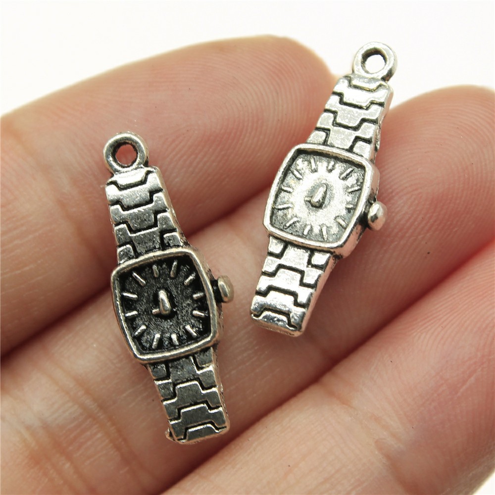 Jewelry Making Watches - Wysiwyg 10Pcs 23X9Mm 2 Kleuren Horloge