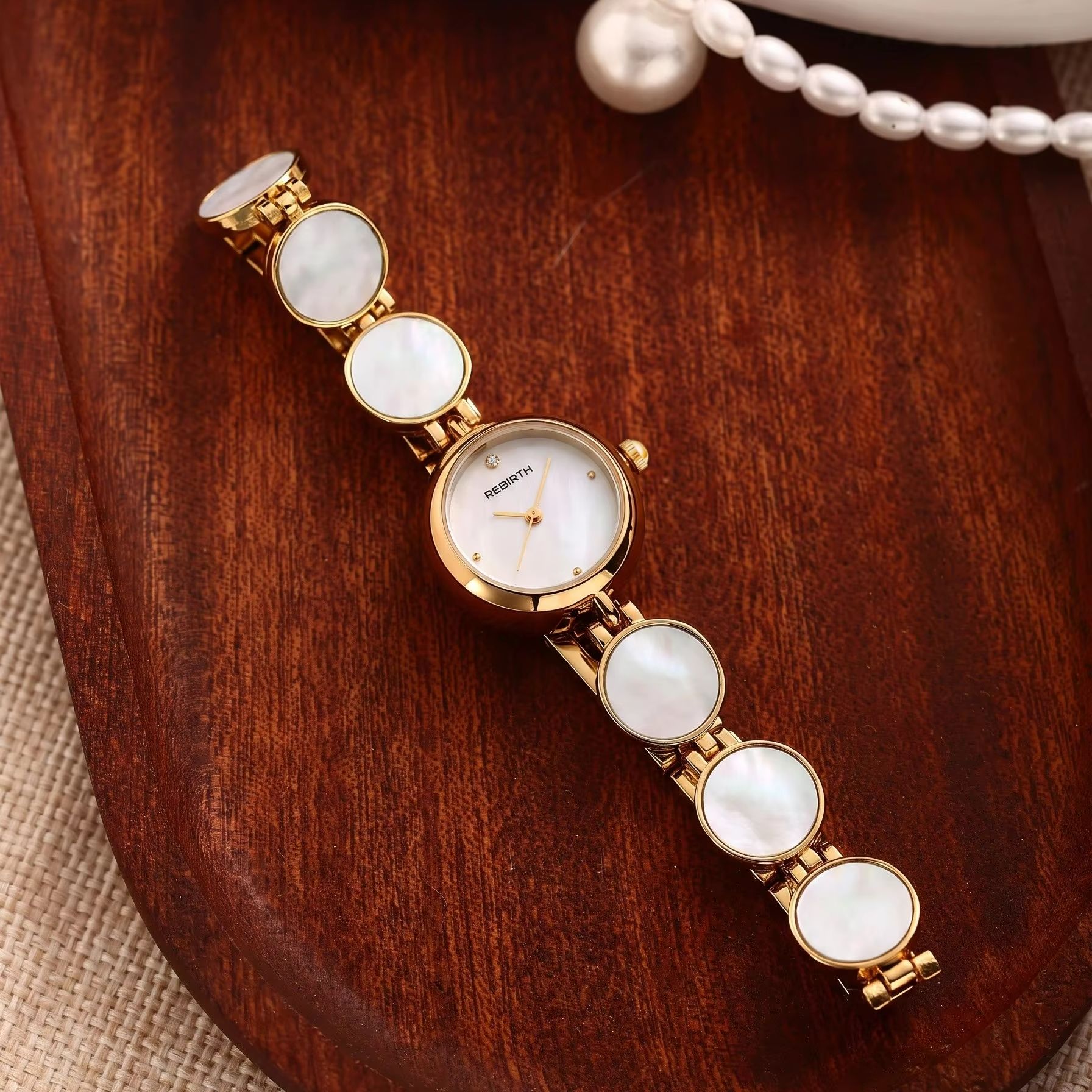 Jewelry Watches Luxury - Licht Luxe Vierbladige Klaver Diamant-Ingelegd Dames
