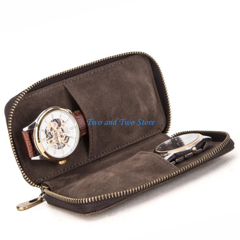 Jewelry Box That Holds Watches - HX6F horlogezakje handgemaakt waterdicht multifunctioneel reizen