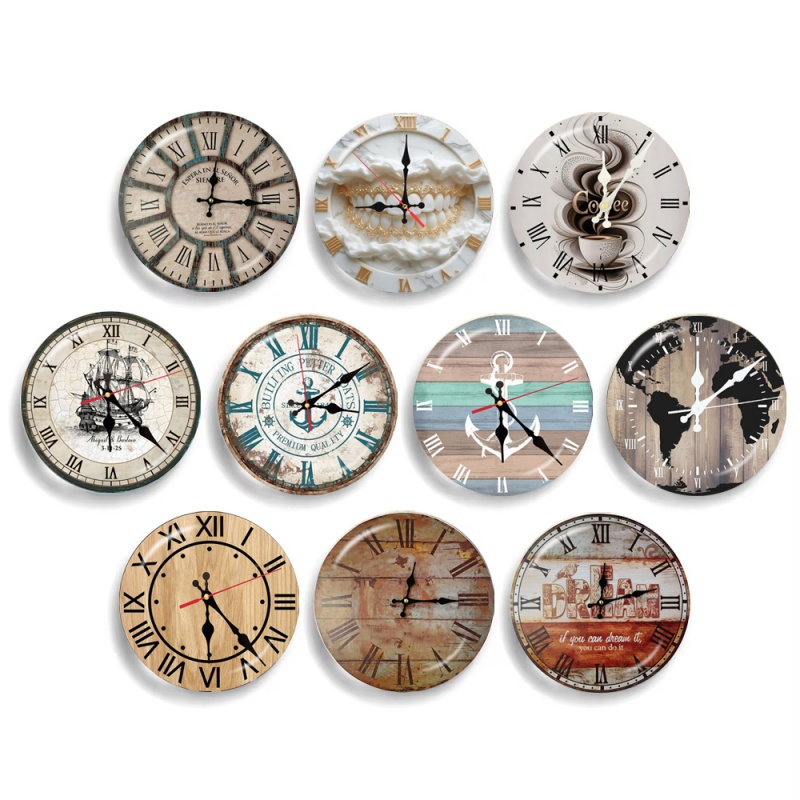 Jewelry Making Watches - Retro Klok Zakhorloge Patroon 10 stuks