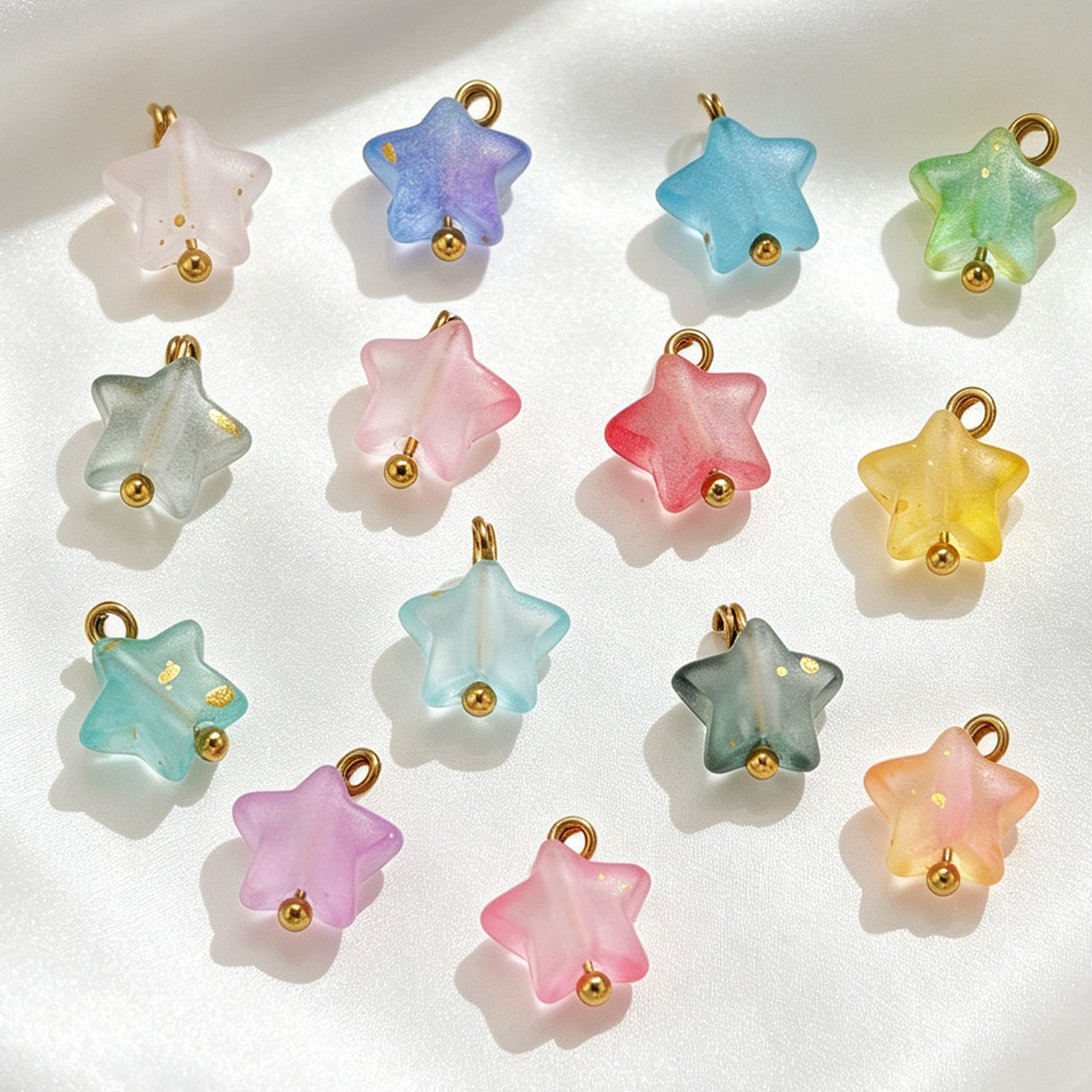 12 stuks mini gemengde kleur a - Moon Star Earrings recensie en prijs