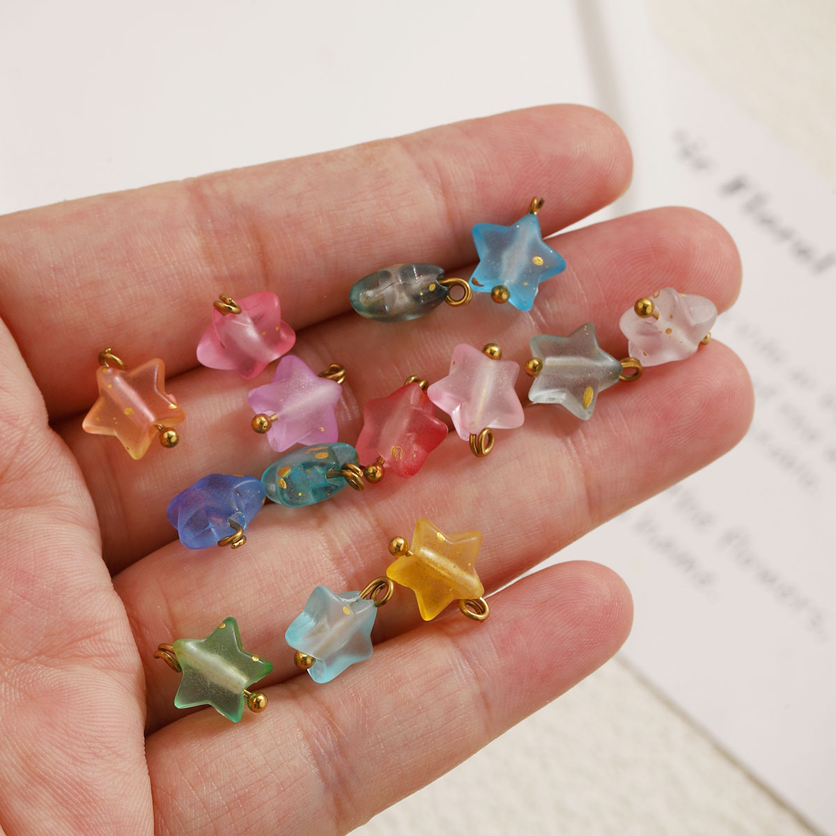 12 stuks mini gemengde kleur a - Moon Star Earrings recensie en prijs