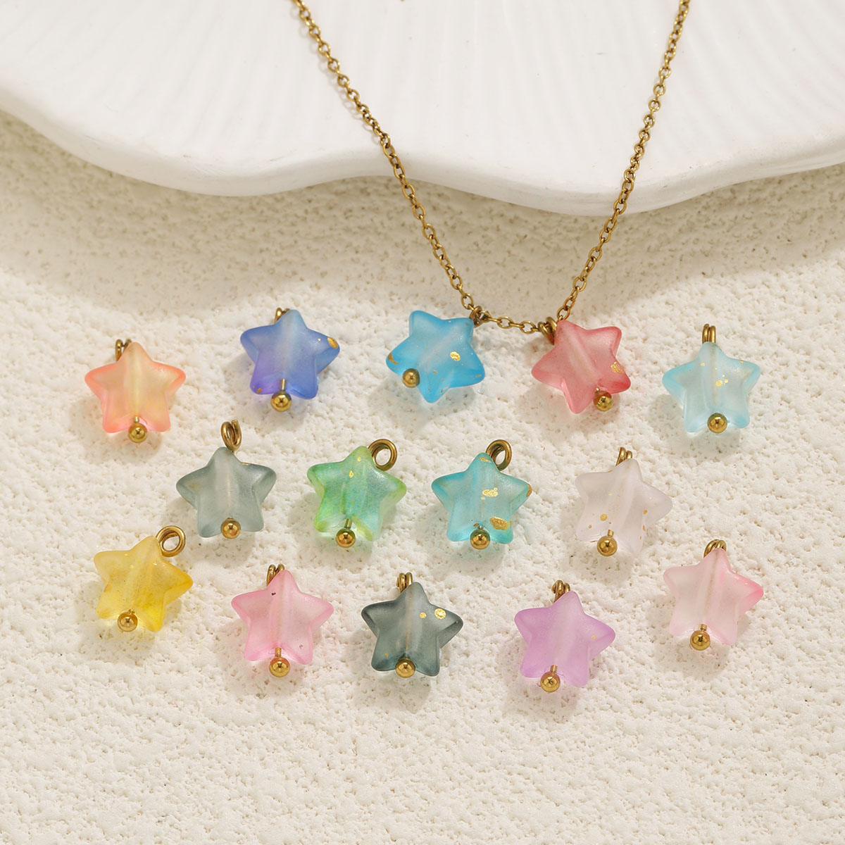 12 stuks mini gemengde kleur a - Moon Star Earrings recensie en prijs