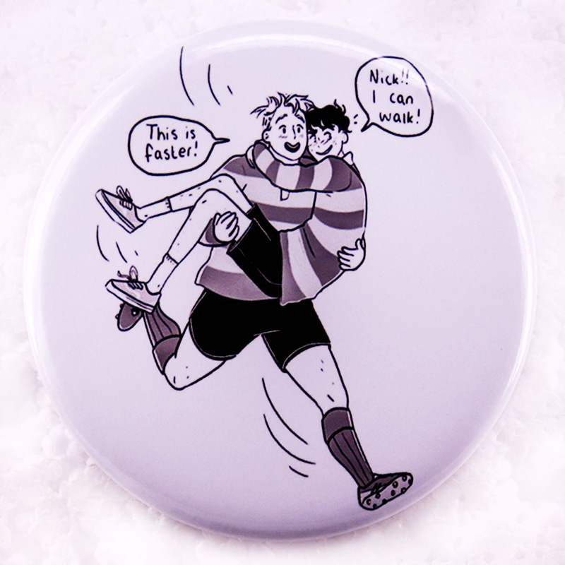 Heartstopper Pinback Button Pi - Nick'S Jewelry & Watches Reviews recensie en prijs