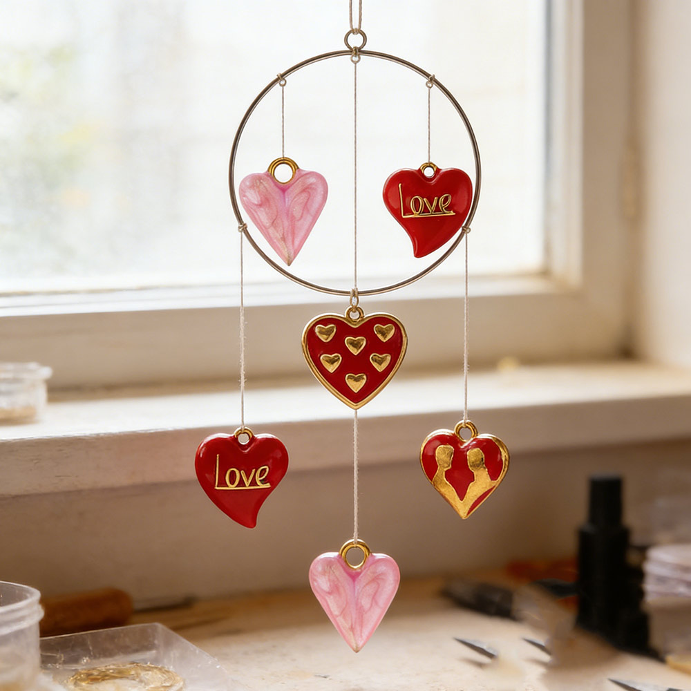5 stuks roestvrij staal rood e - Moon Star Earrings recensie en prijs