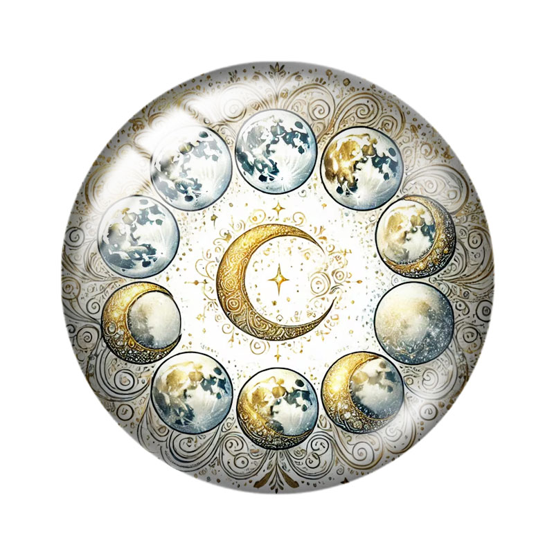 Mystic Star Moon 12/18/20/25mm - Moon Star Earrings recensie en prijs