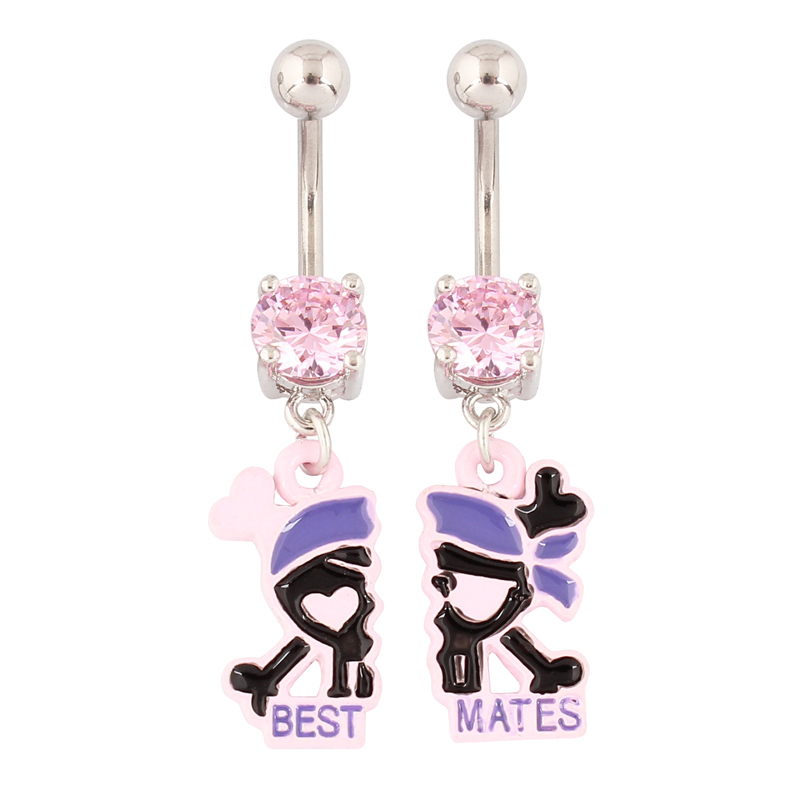 Een paar navelpiercings Schede - Nick'S Jewelry & Watches Reviews recensie en prijs