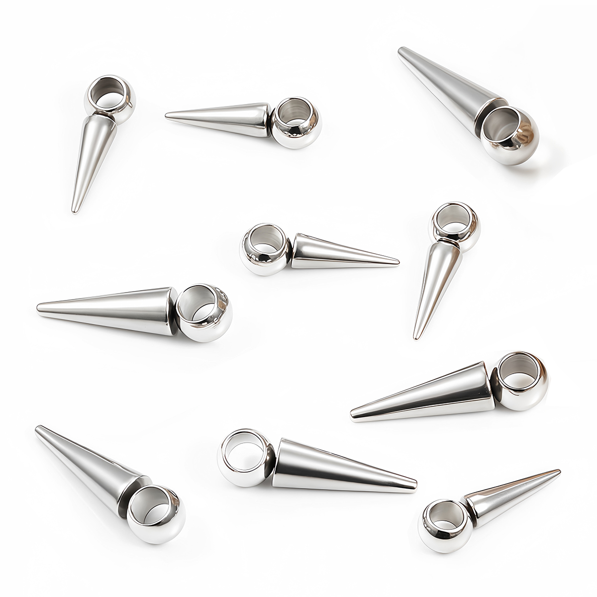 10 stks Retro Kegel Bedels Han - Moon Star Earrings recensie en prijs