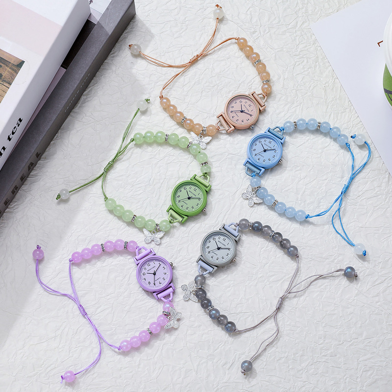 Dameshorloge met vlinderkralen - Jewelry Making Watches recensie en prijs