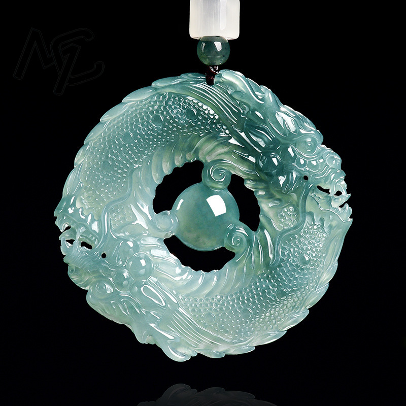 Natuurlijke echte smaragd blau - The Jewelry & Watches recensie en prijs