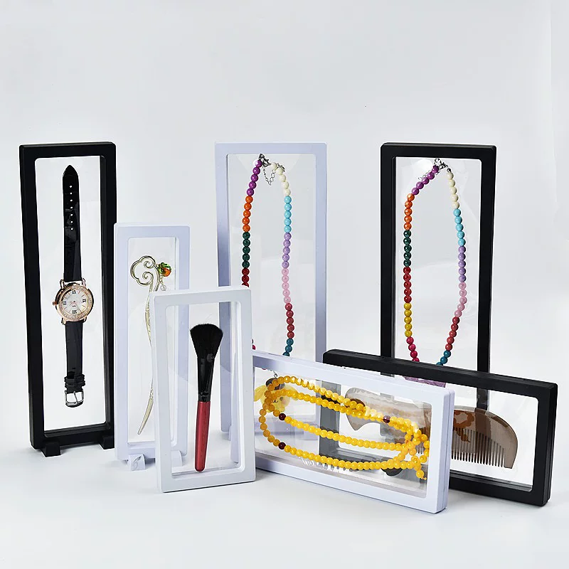 Wit 10 stuks, Transparant zwev - Jewelry And Watches Box recensie en prijs