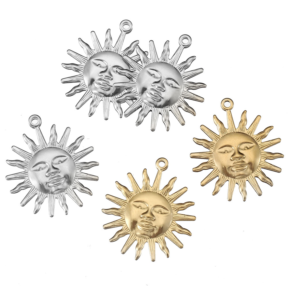 5 stuks roestvrijstalen zonhan - Moon Star Earrings recensie en prijs