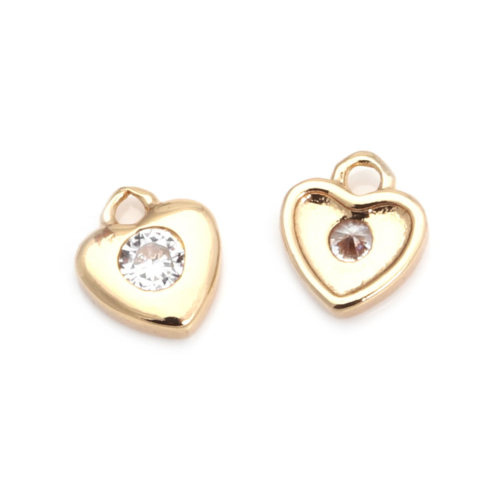 18K Goudkleurige Messing Zirko - Moon Star Earrings recensie en prijs