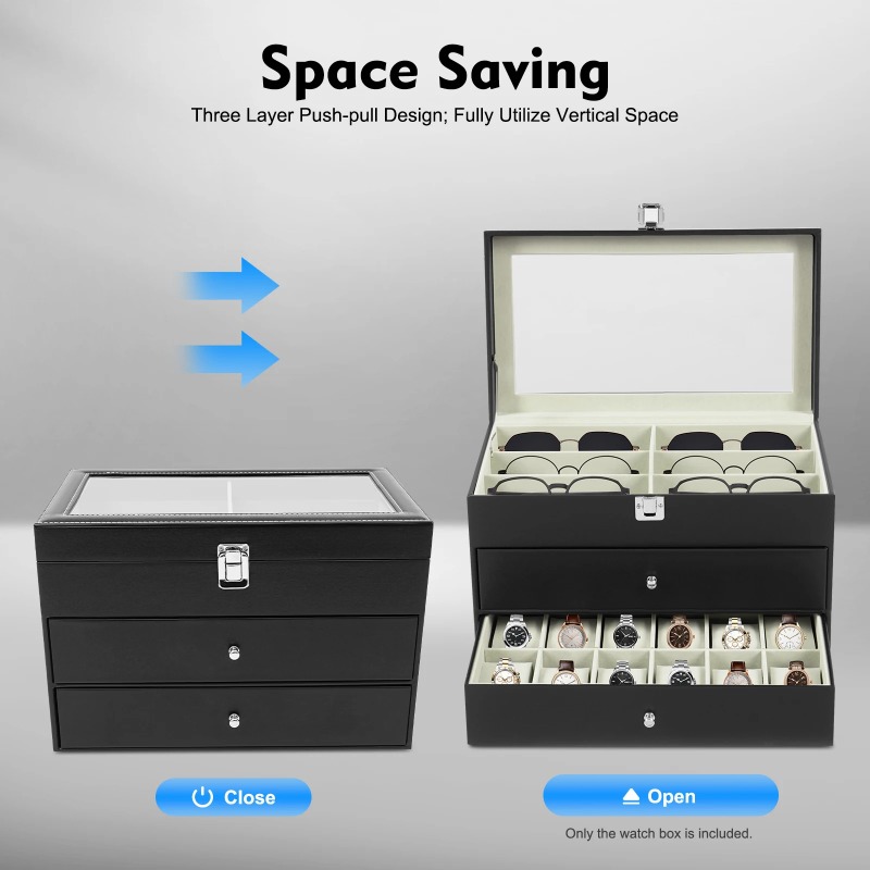 Voor Hold Bril Horloges Sierad - Jewelry Box That Holds Watches recensie en prijs