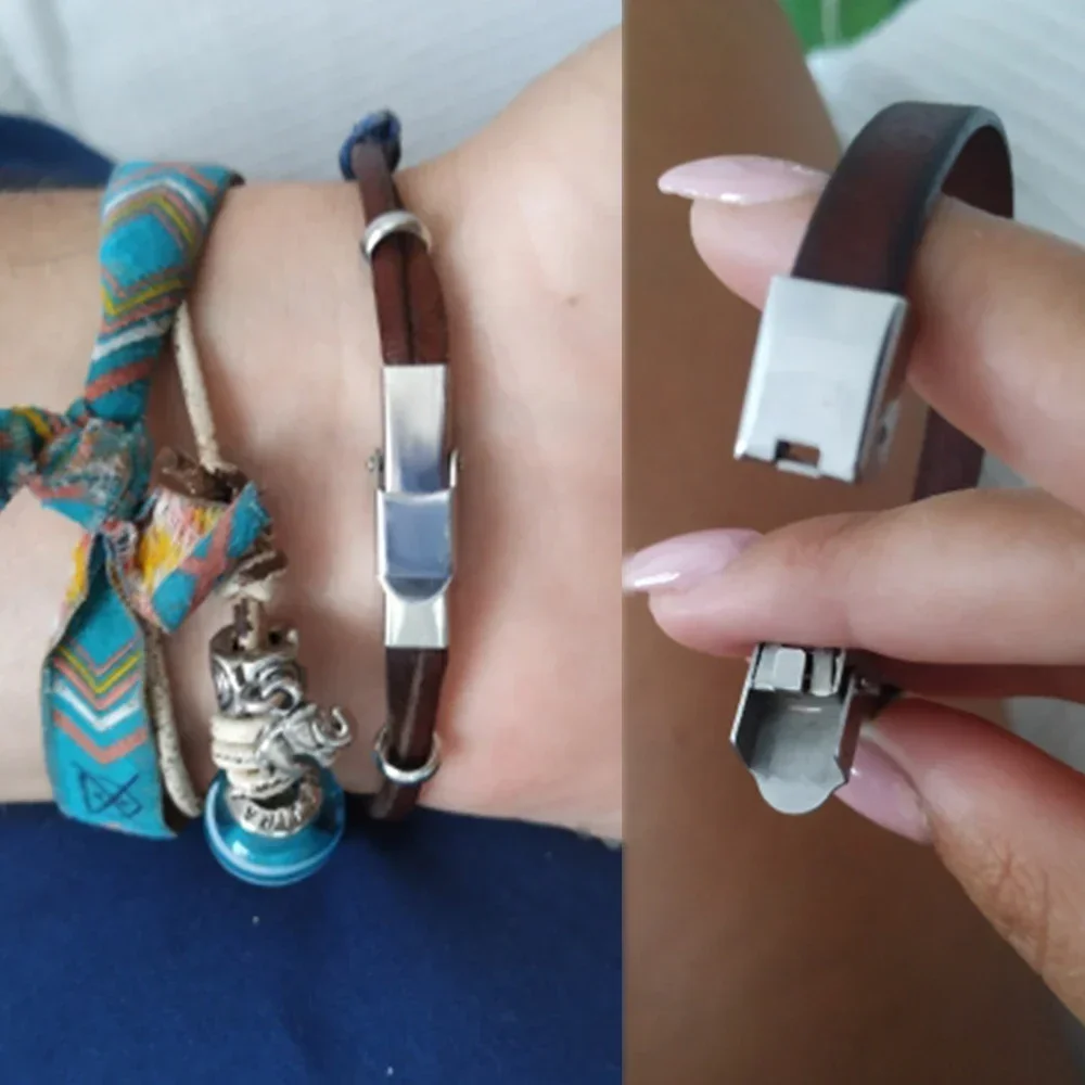 10 stuks roestvrijstalen sluit - Jewelry Making Watches recensie en prijs