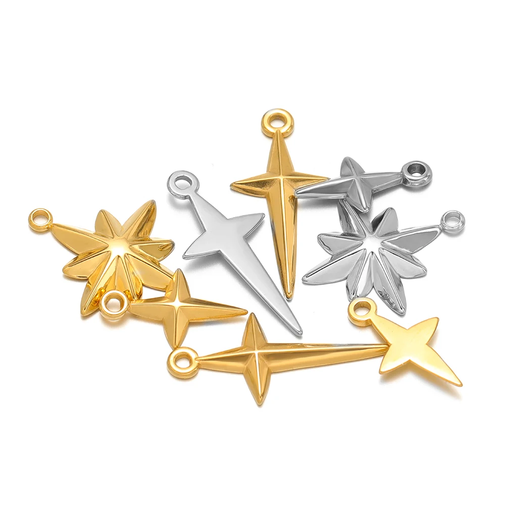 5 stuks hoge kwaliteit roestvr - Moon Star Earrings recensie en prijs